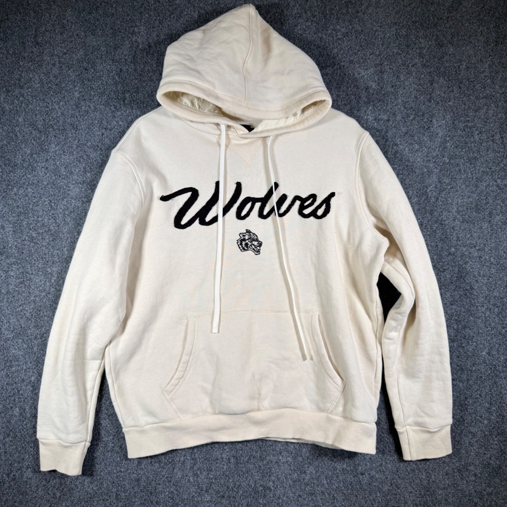 Darc Sport Wolves Drop 6 Hoodie Mens M Cream Limited Edition 206/300